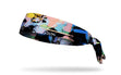 Pastel Paintstrokes Flex Tie Headband - View 1