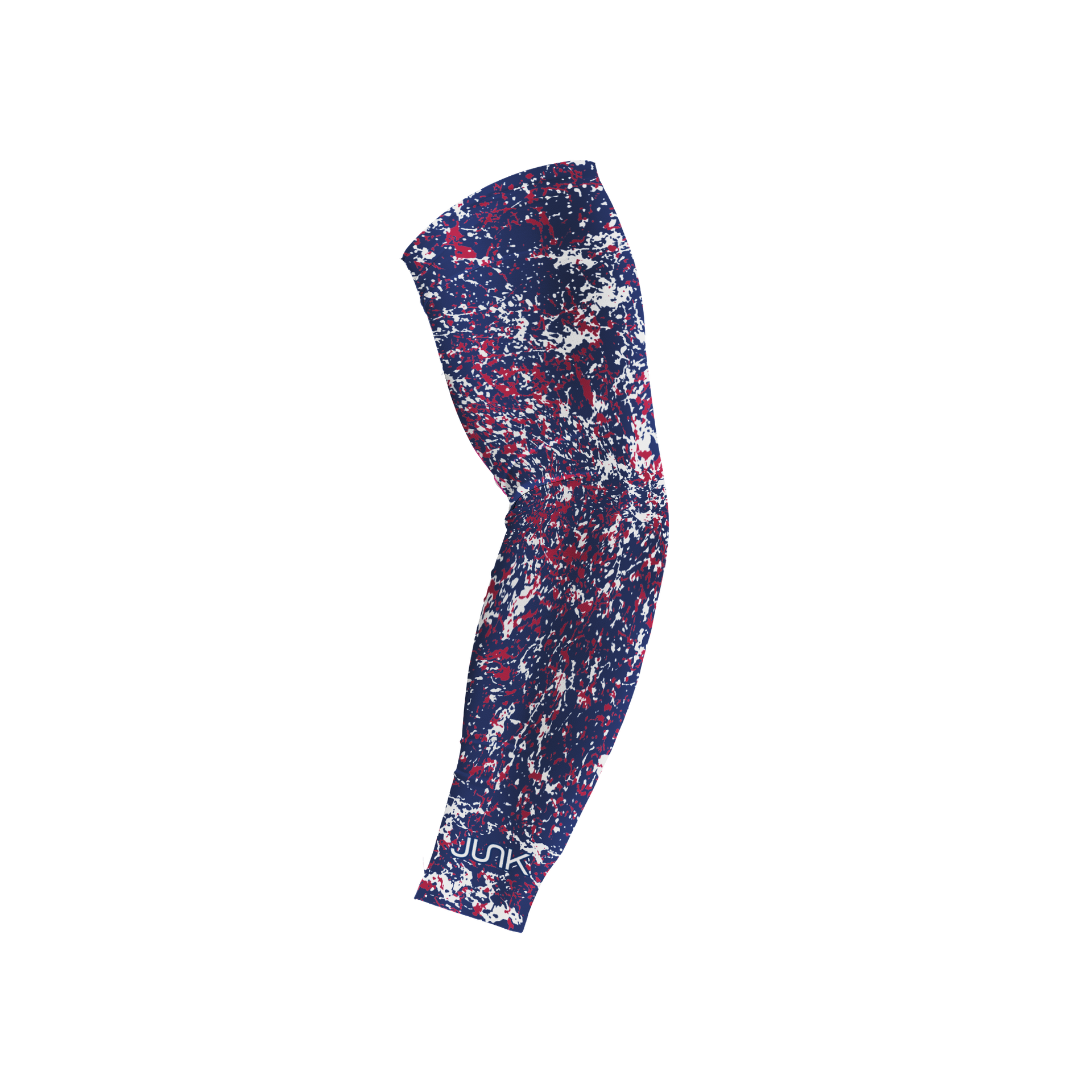 Patriotic Paint Splatter Arm Sleeve - View 3