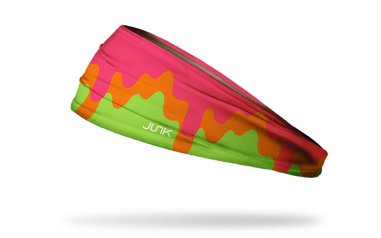 Rainbow Sherbert Drip Big Bang Lite Headband - View 1