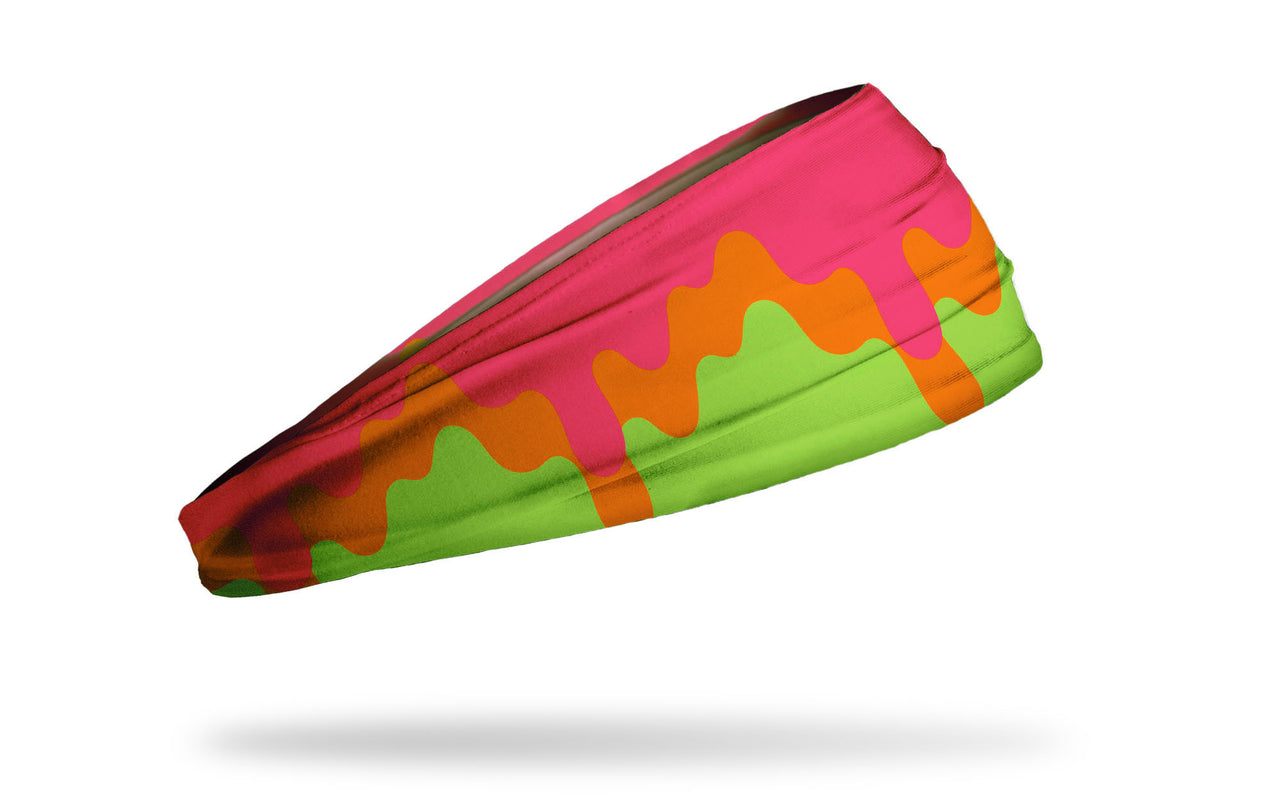 Rainbow Sherbert Drip Big Bang Lite Headband - View 2