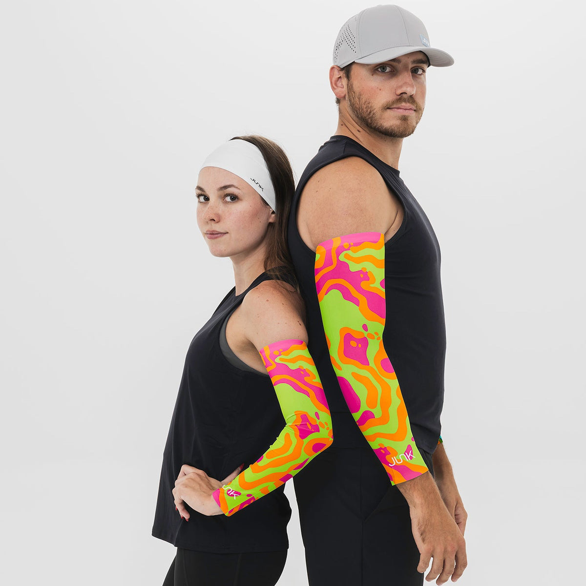 Rainbow Sherbert Drip Arm Sleeve - View 1