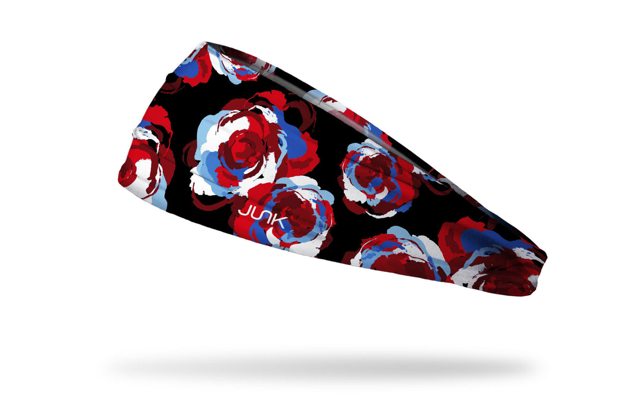 Red White and Roses Big Bang Lite Headband - View 1