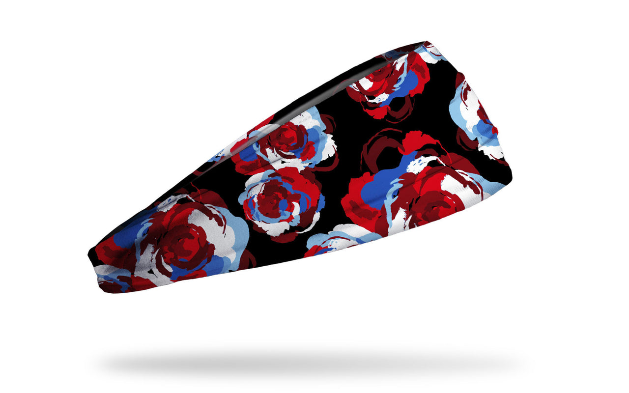 Red White and Roses Big Bang Lite Headband - View 2
