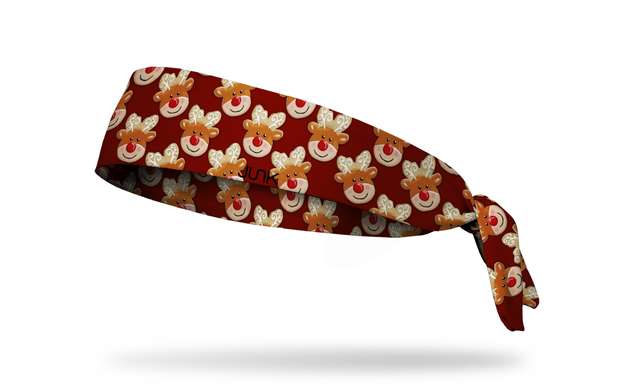 Reindeer Snacks Tie Headband - View 1