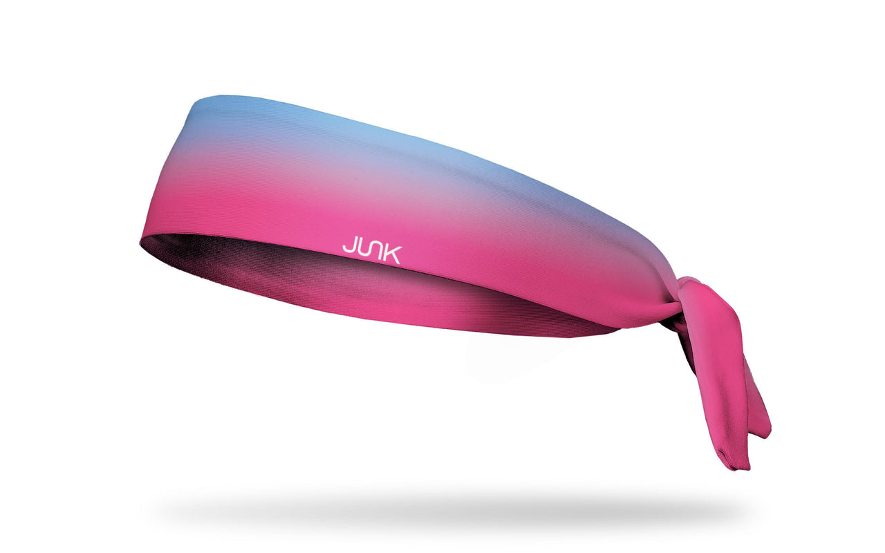 Ribbie Blue Flex Tie Headband - View 1