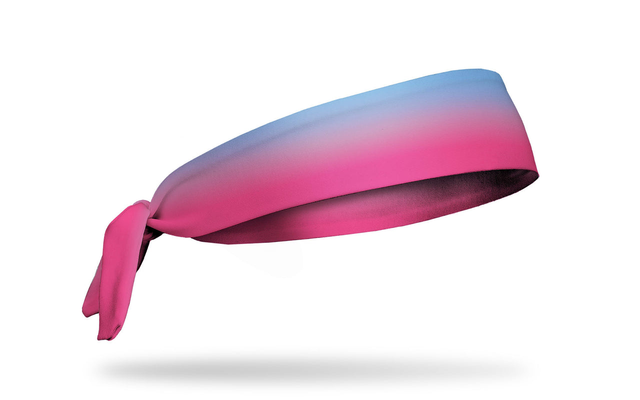 Ribbie Blue Flex Tie Headband - View 2