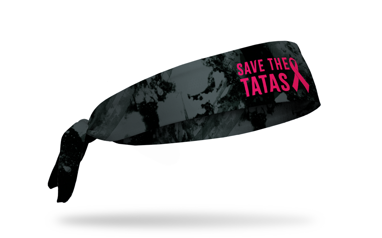 Save the Tatas Tie Headband