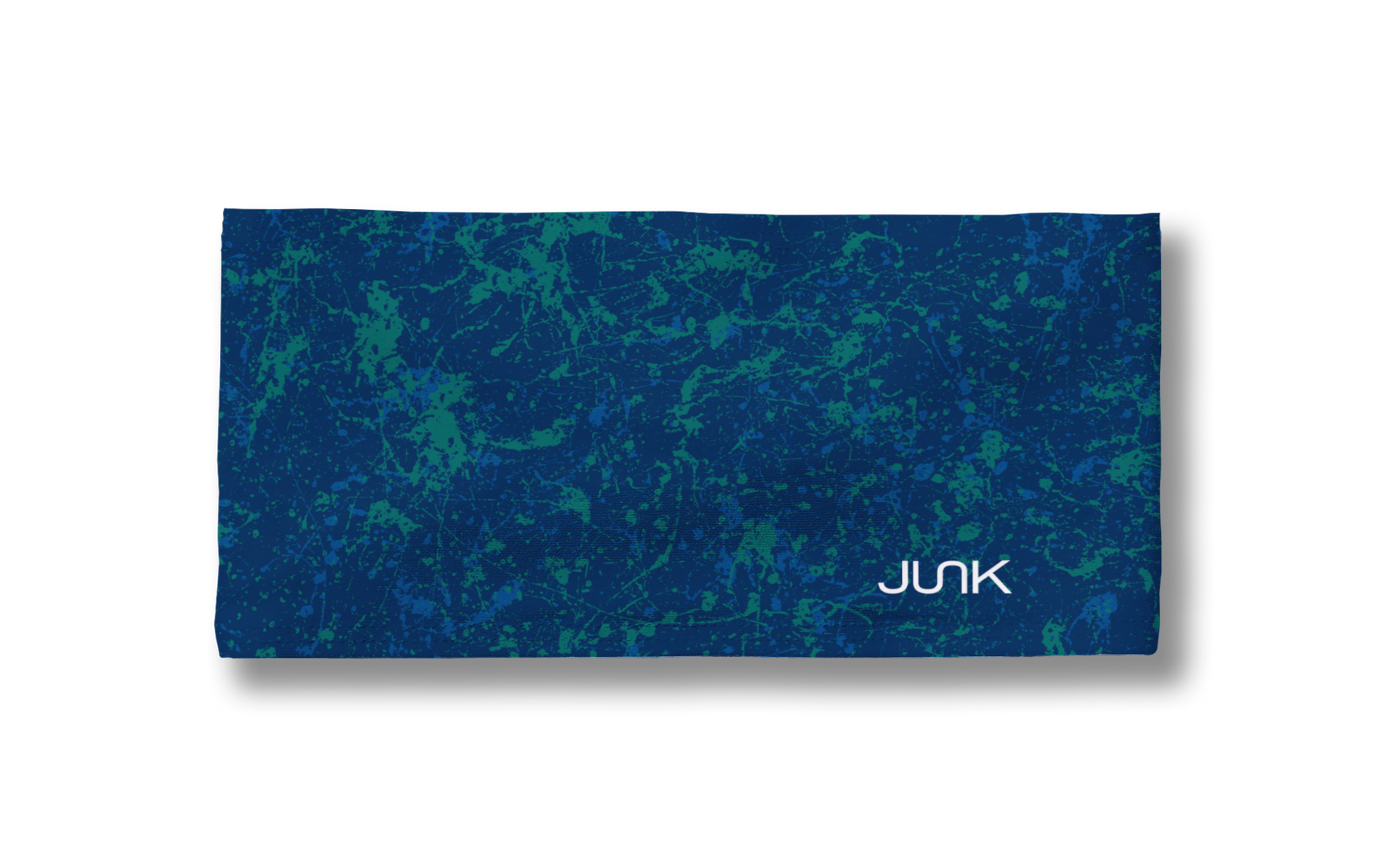 Blue Green Navy Splatter Big Bang Lite Headband - View 3