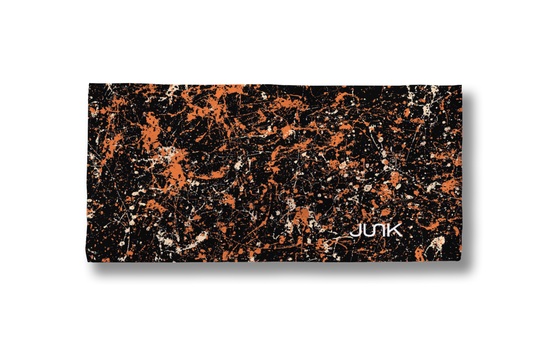 Black Orange Gold Splatter Big Bang Lite Headband - View 3