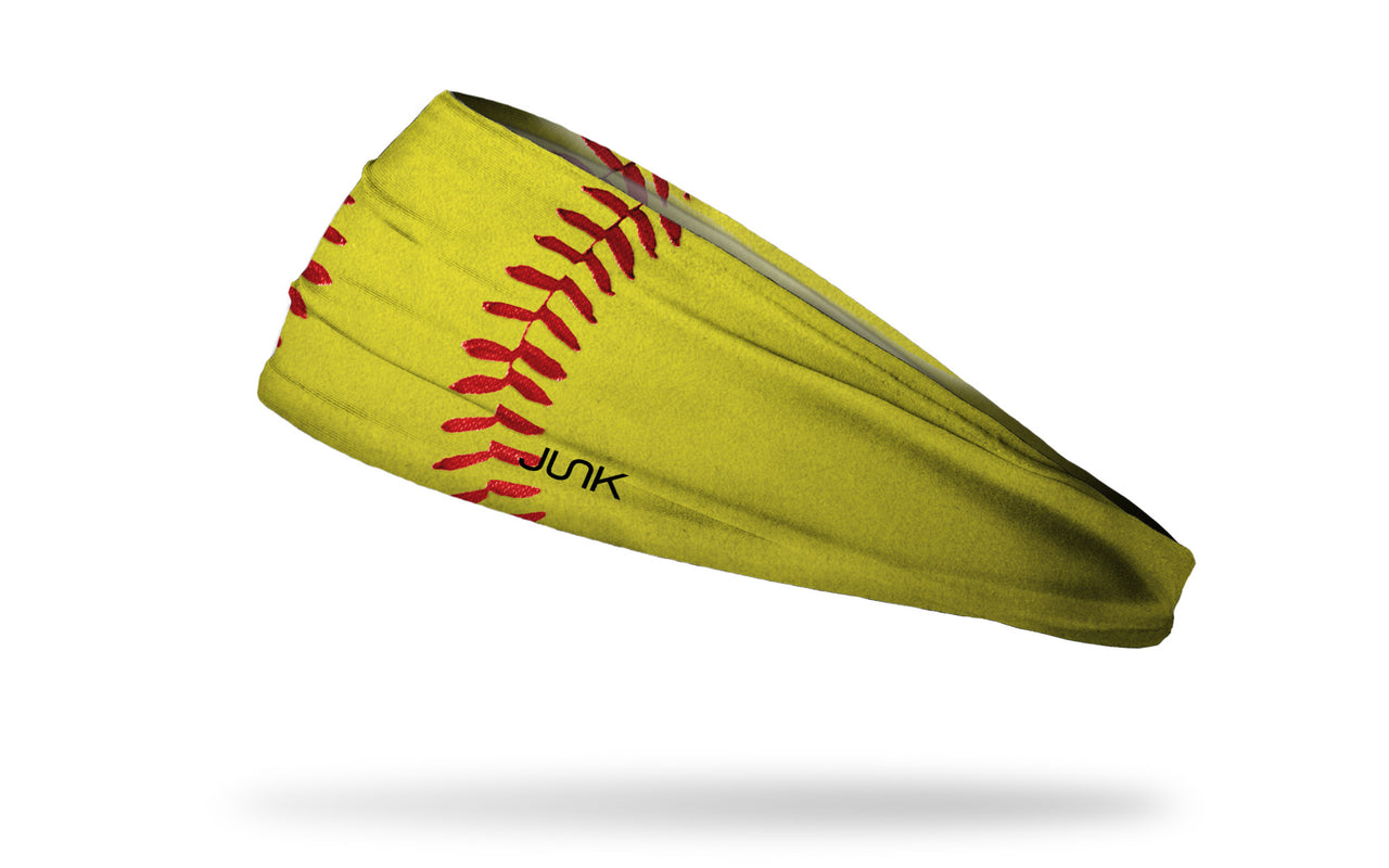 Softball Red Laces Big Bang Lite Headband - View 1