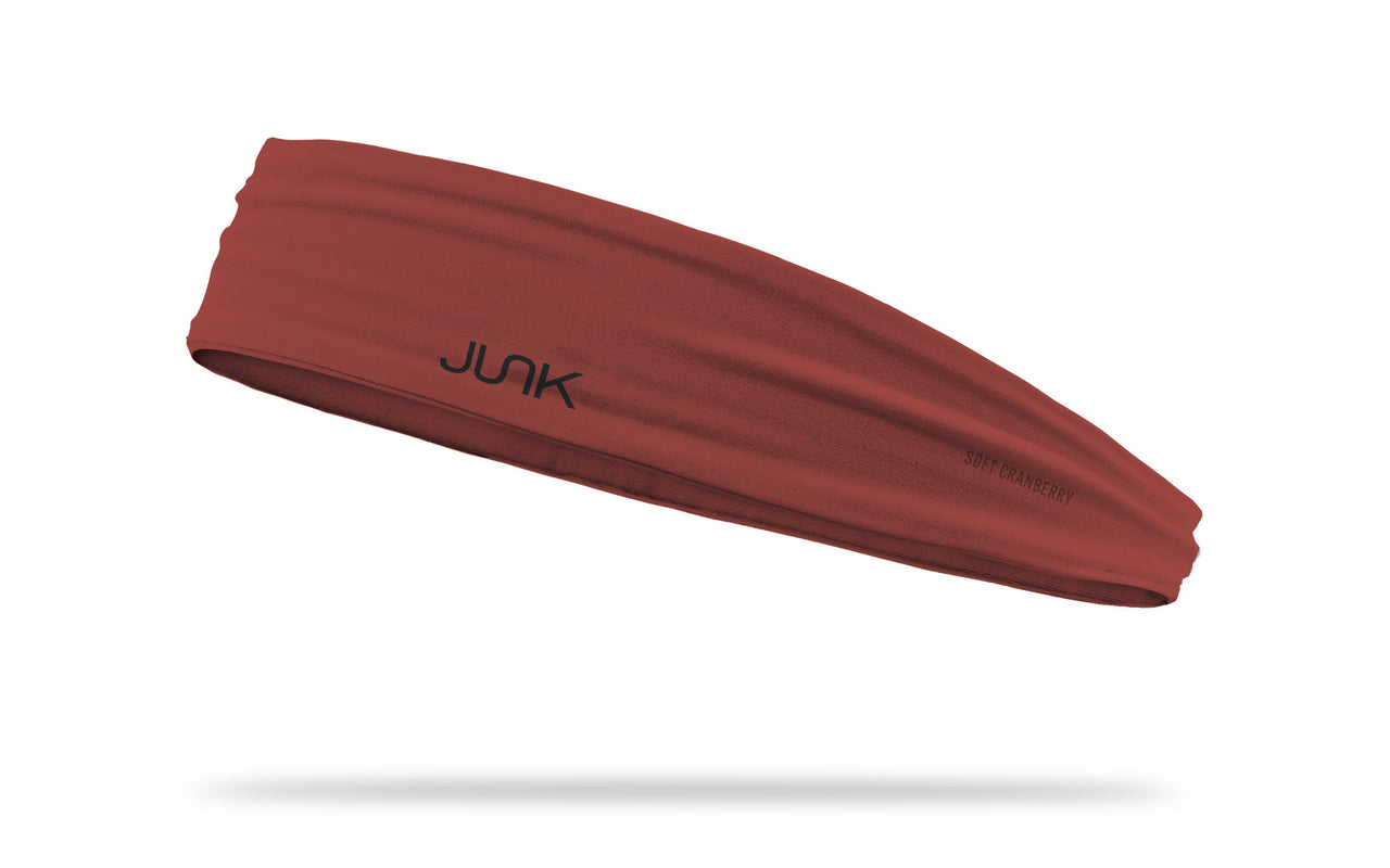 Soft Cranberry Infinity Headband - View 1