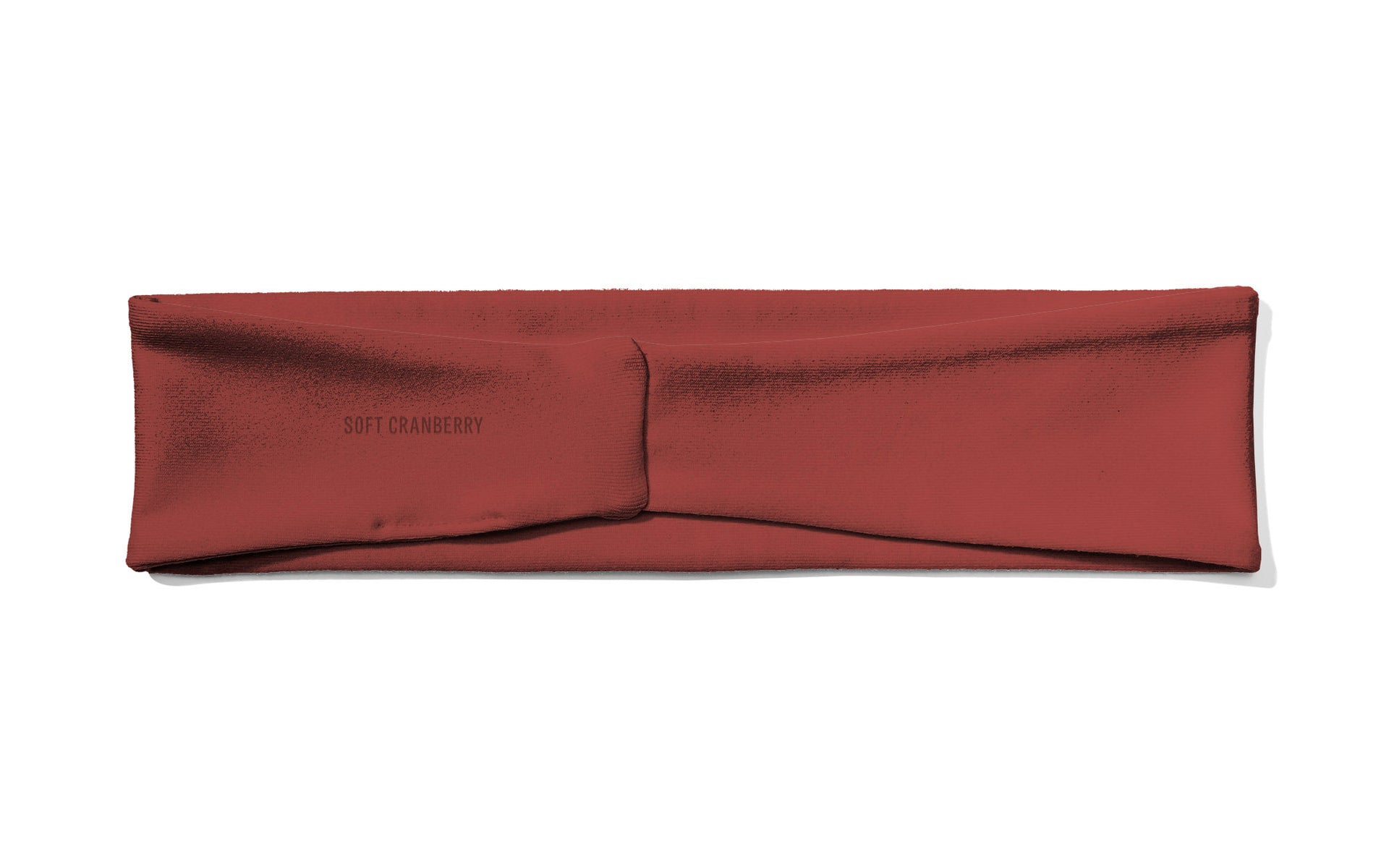 Soft Cranberry Infinity Headband - View 4