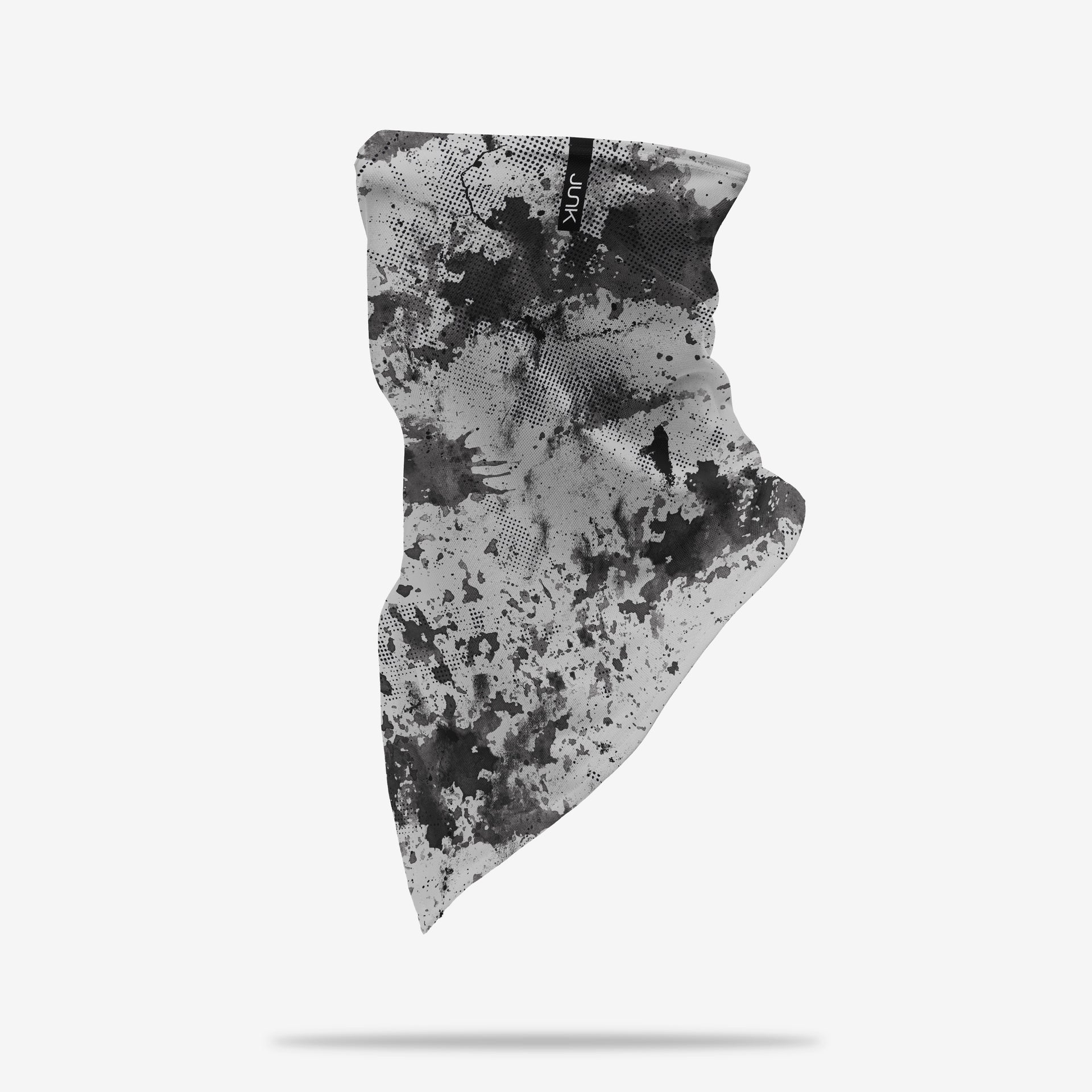 Soft Gray Grunge Summer Gaiter - View 3