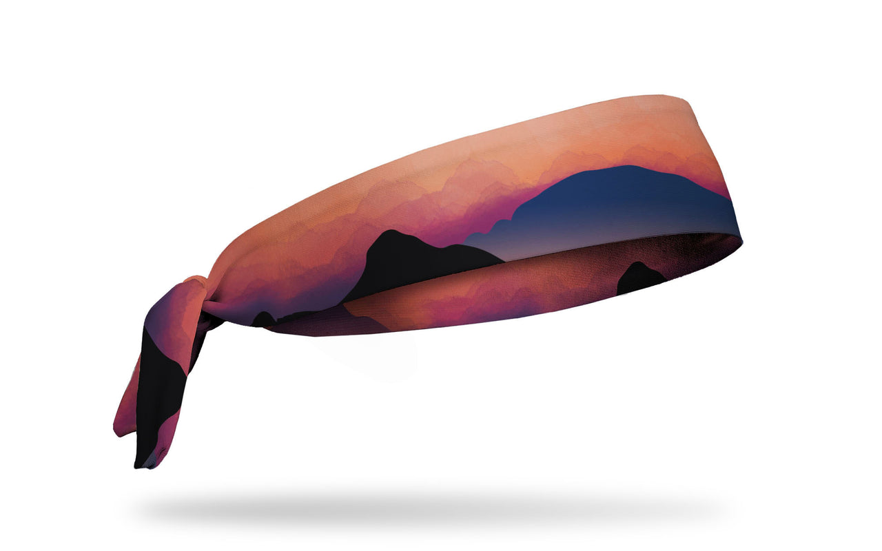 Soft Sunset Flex Tie Headband - View 2