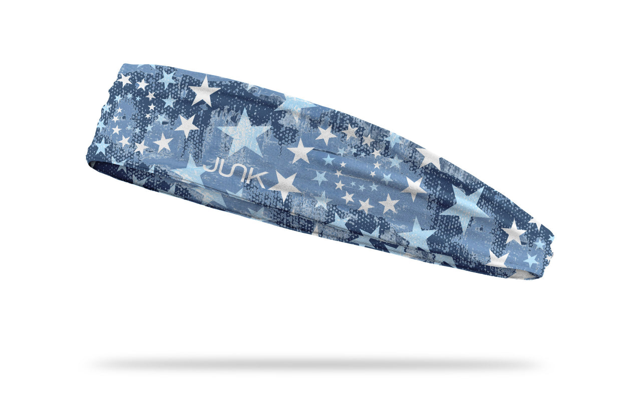 Star Spangled Denim Infinity Headband - View 1