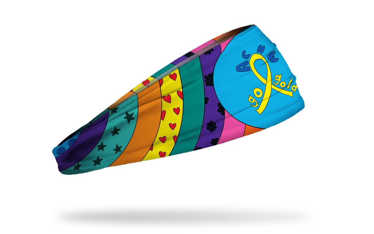 Sydney's Rainbow Big Bang Lite Headband - View 2