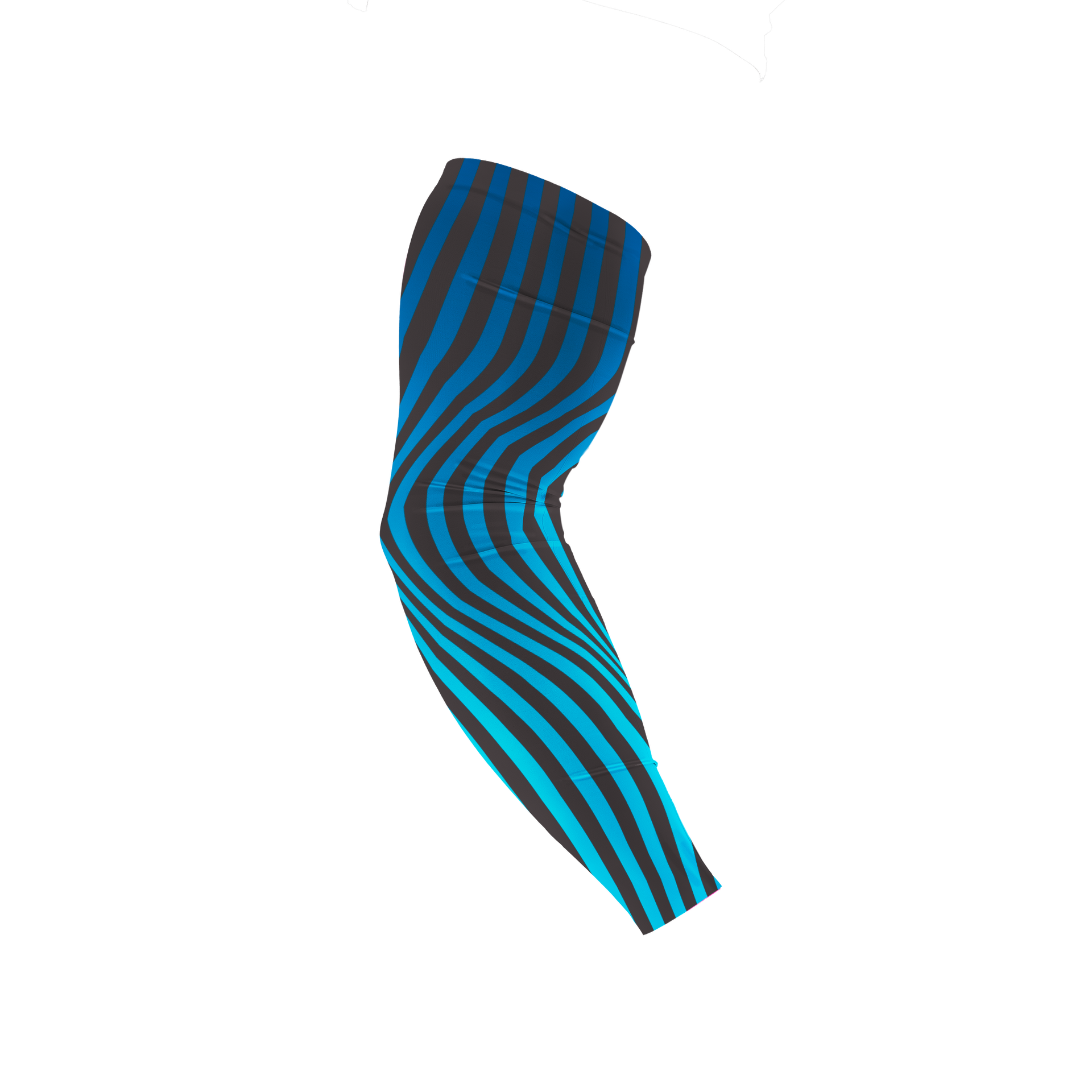 Bubblegum Blue Wave Arm Sleeve - View 1