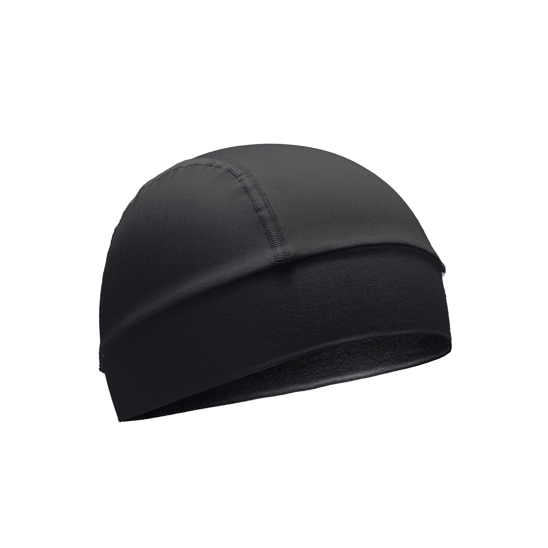 Jet Black Skull Cap - View 4
