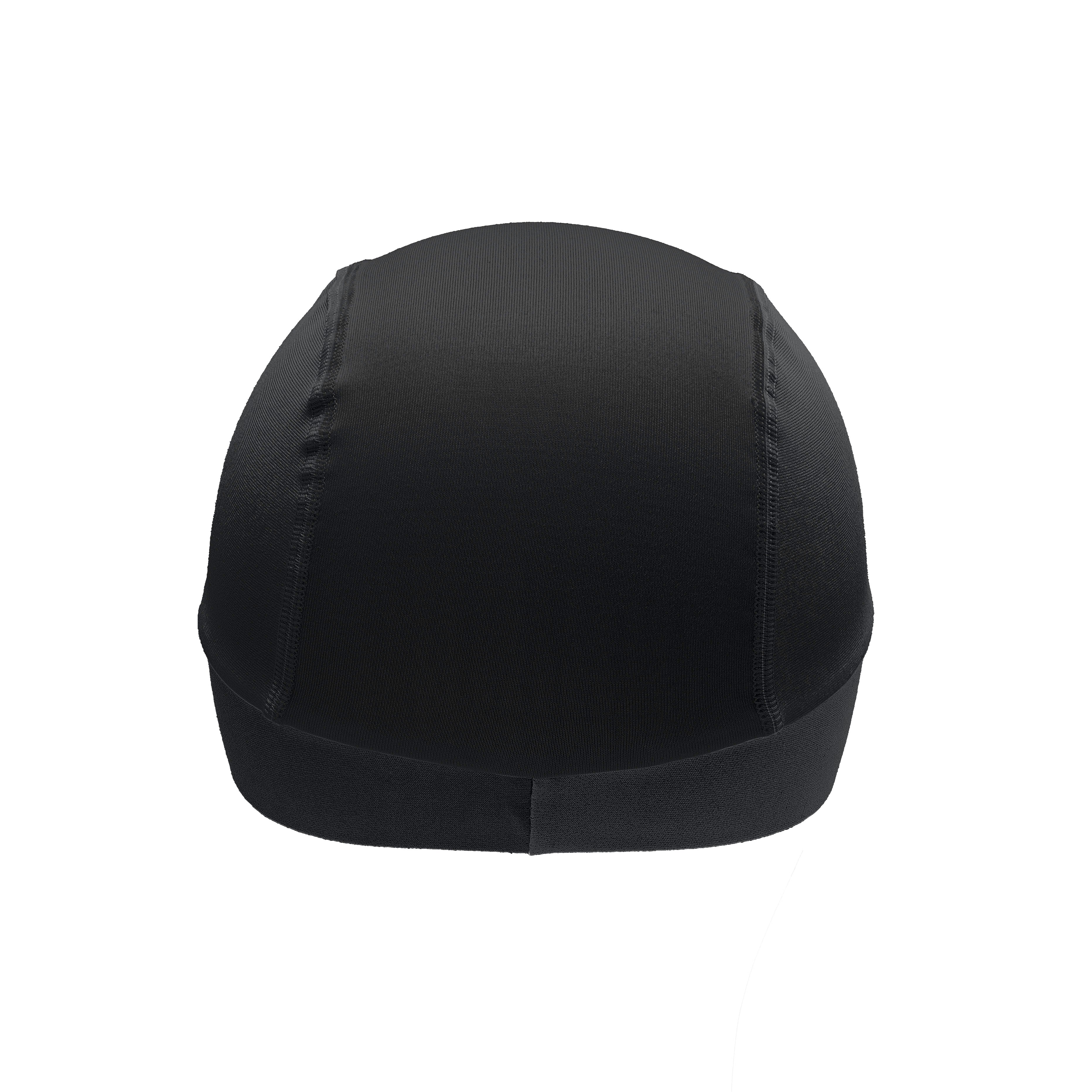 Jet Black Skull Cap