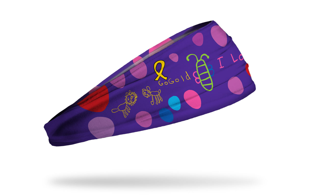 Tori's Polka Dot Power Big Bang Lite Headband - View 2