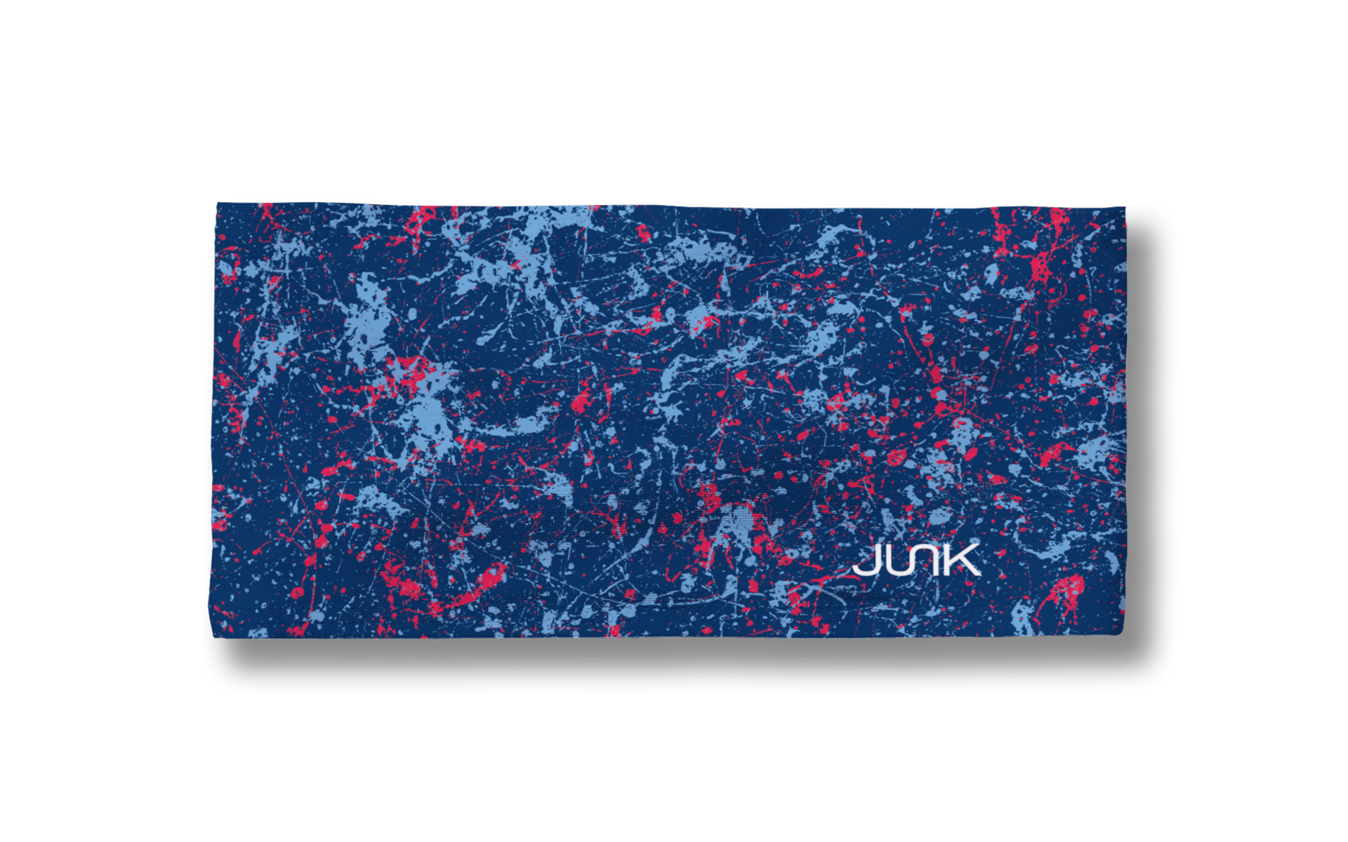 Blue Red Powder Splatter Big Bang Lite Headband - View 3