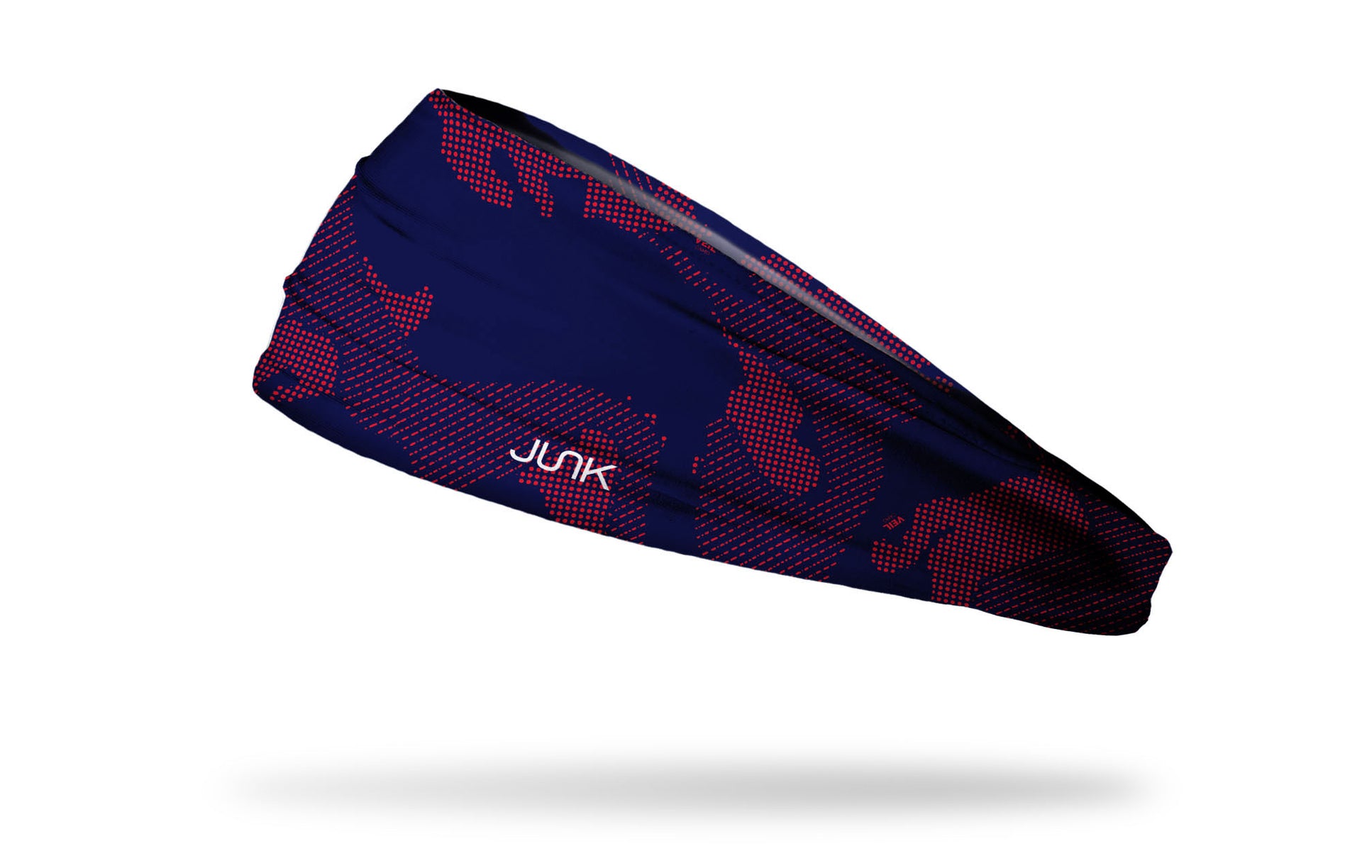 Veil: NanoWeave Royal Red Big Bang Lite Headband - View 1