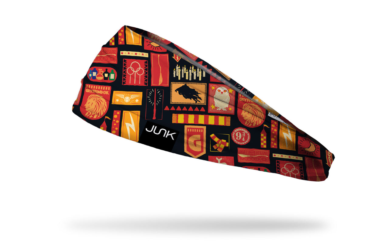 Harry Potter: Gryffindor Patchwork Big Bang Lite Headband - View 1