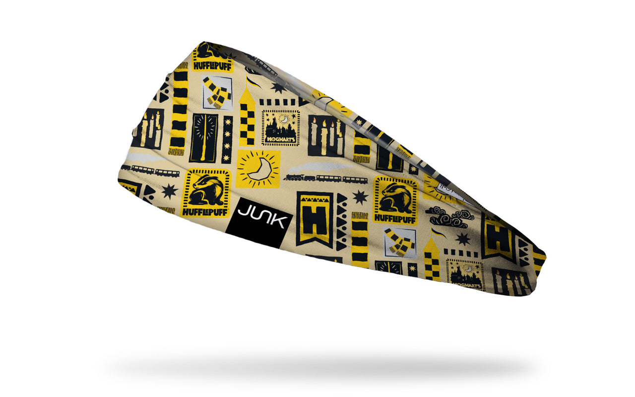 Harry Potter: Hufflepuff Patchwork Big Bang Lite Headband - View 1