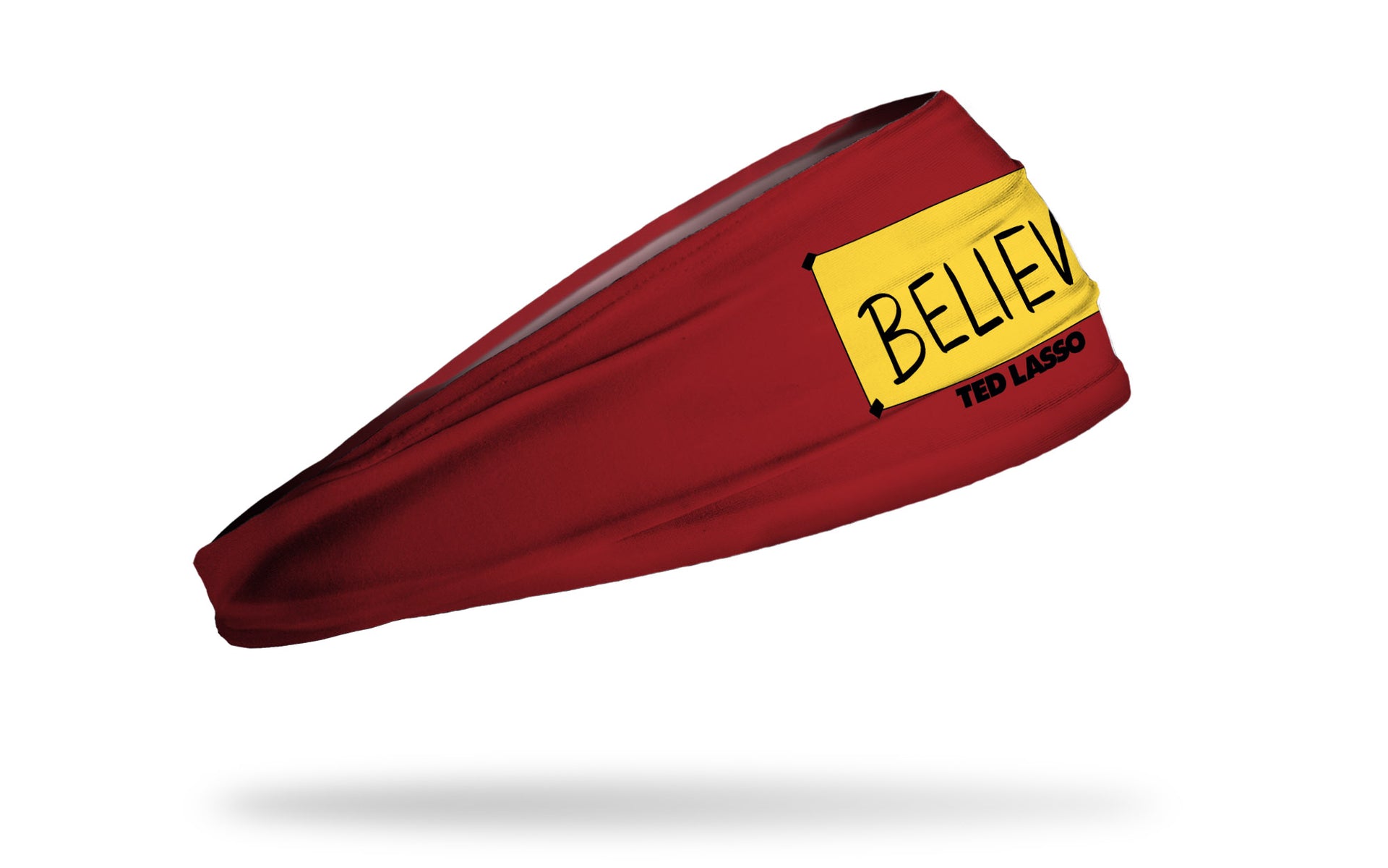 Ted Lasso: Believe Brick Red Big Bang Lite Headband - View 1