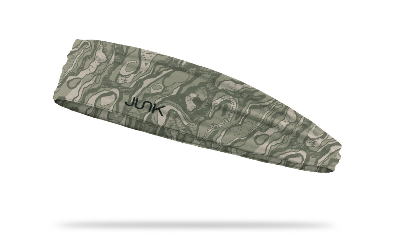 Whorled Wood Infinity Headband - View 1