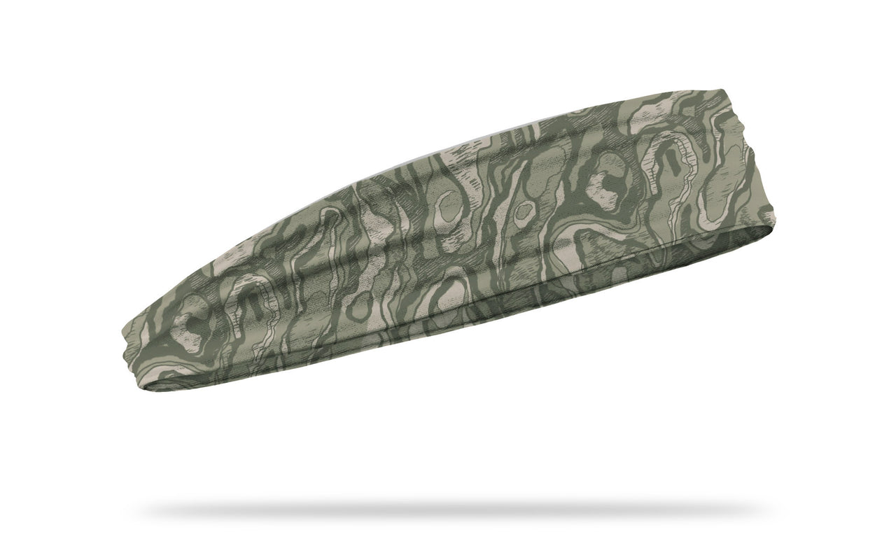 Whorled Wood Infinity Headband - View 2