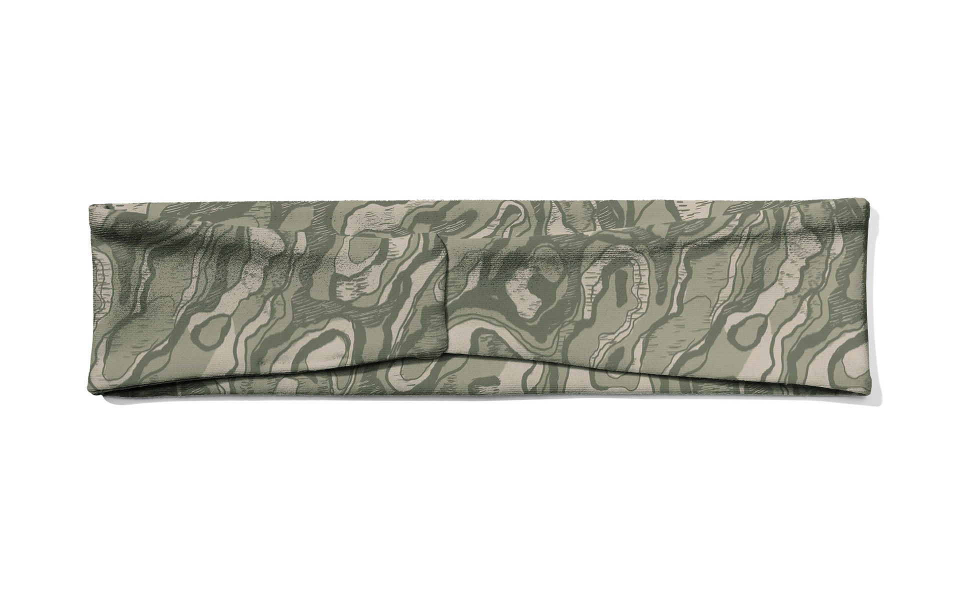 Whorled Wood Infinity Headband - View 4