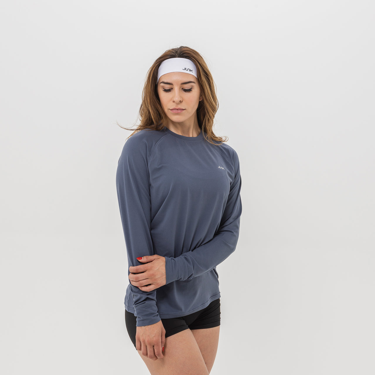 Breakthrough Long Sleeve: Slate Gray - View 4