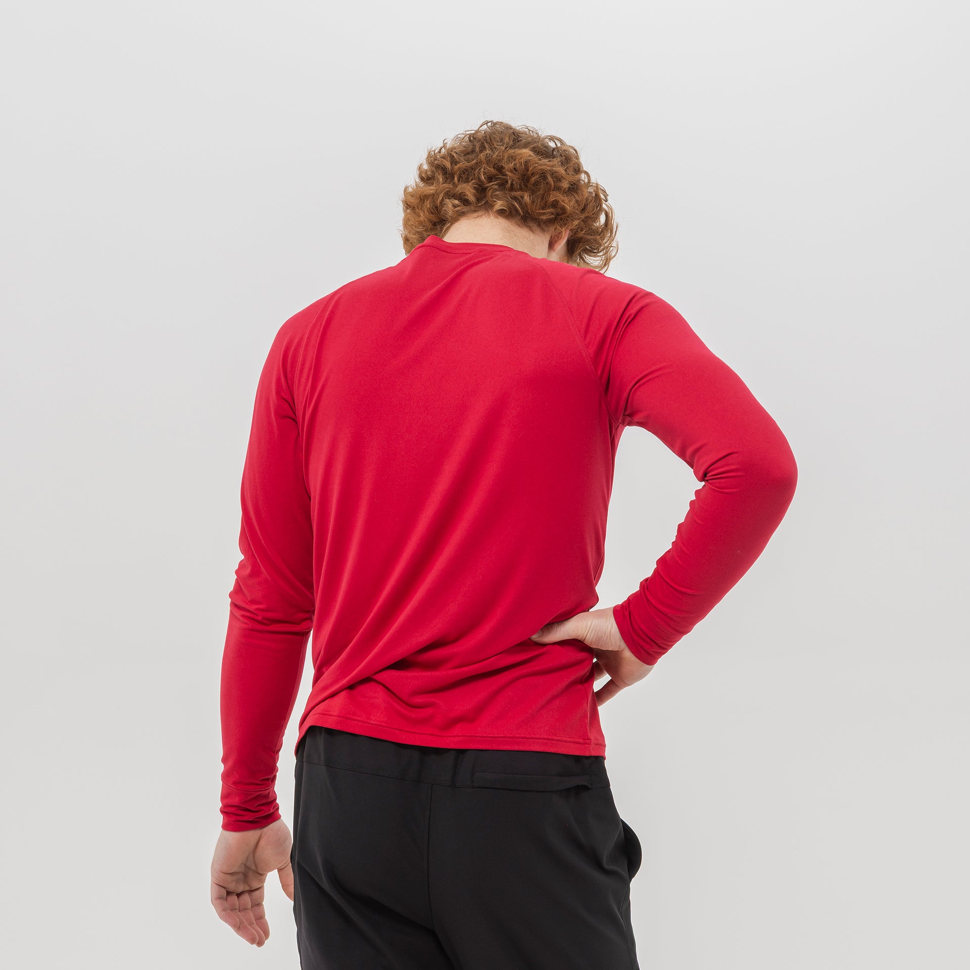 Breakthrough Long Sleeve: Ruby Red - View 3