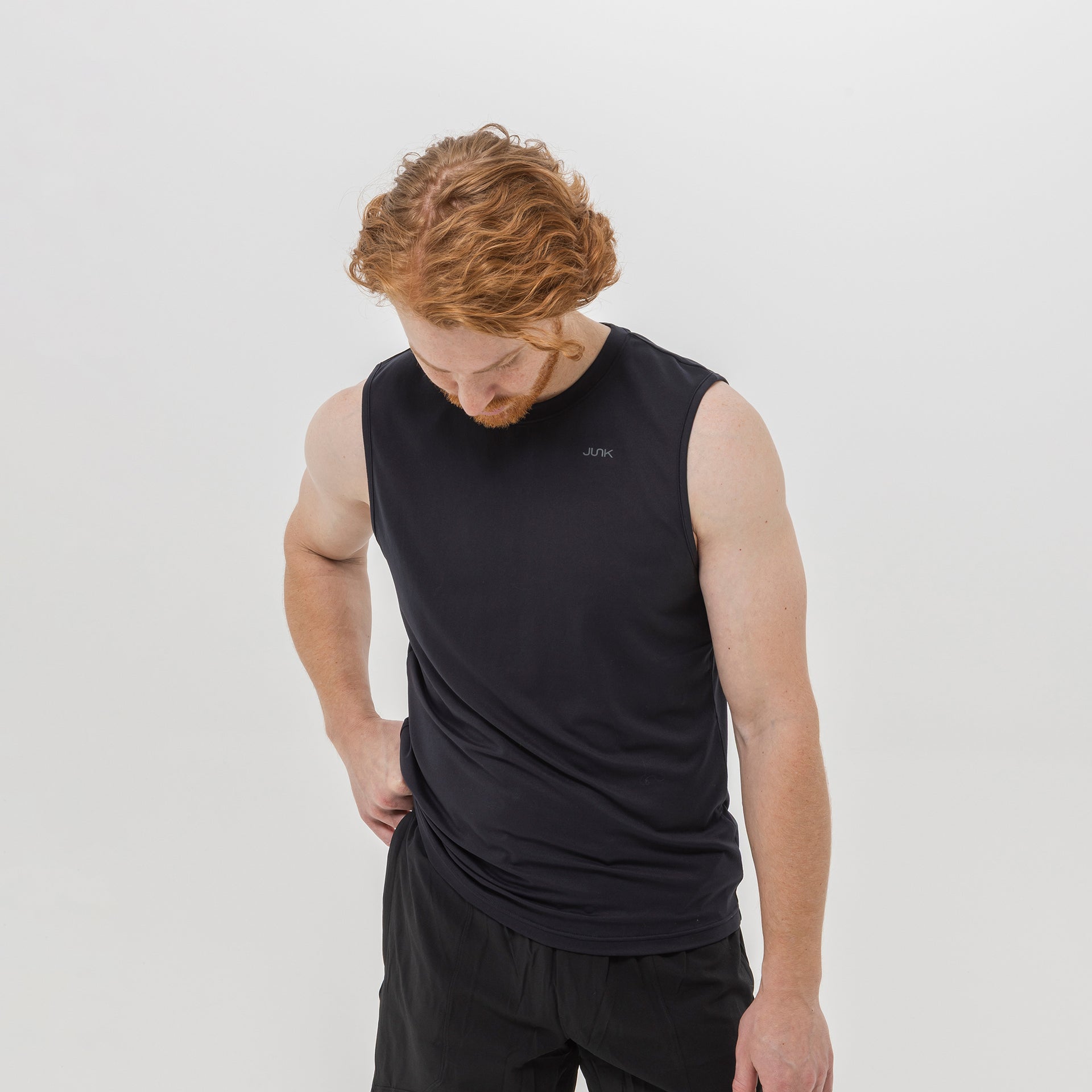 Men's Breakthrough Tank: Onyx Black