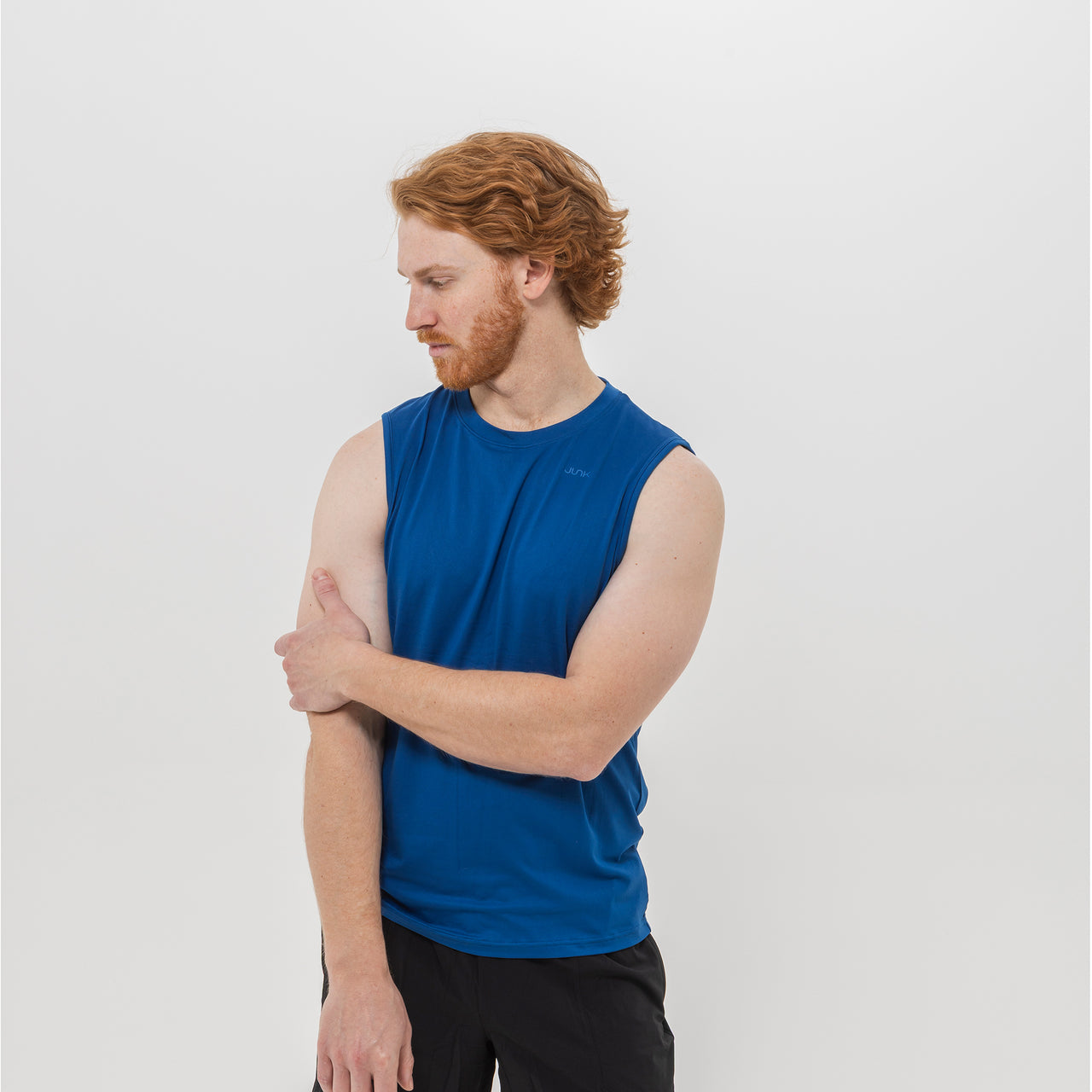 Men's Breakthrough Tank: Midnight Blue - View 2
