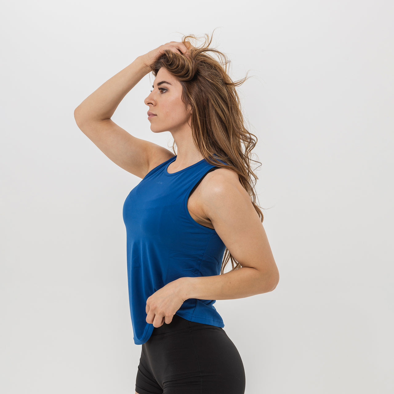 Women's Breakthrough Tank: Midnight Blue - View 2