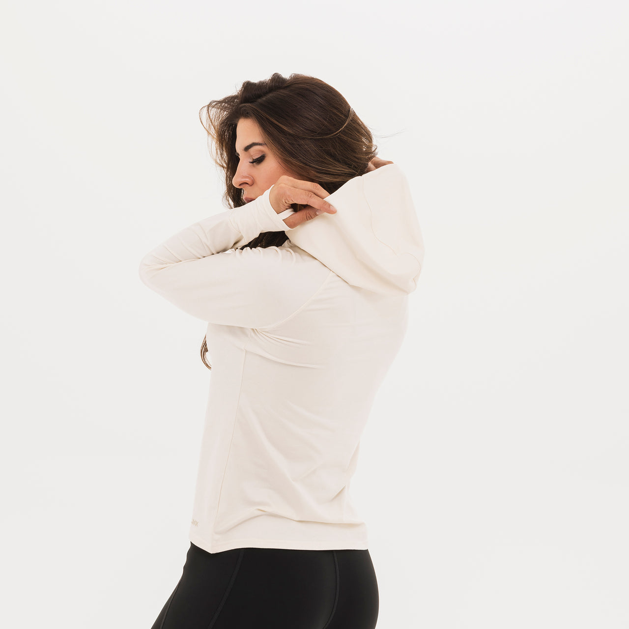 Women's Breakthrough Hoodie: Bone - View 2