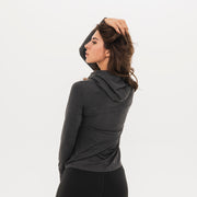 Women's Breakthrough Hoodie: Charcoal - View 7