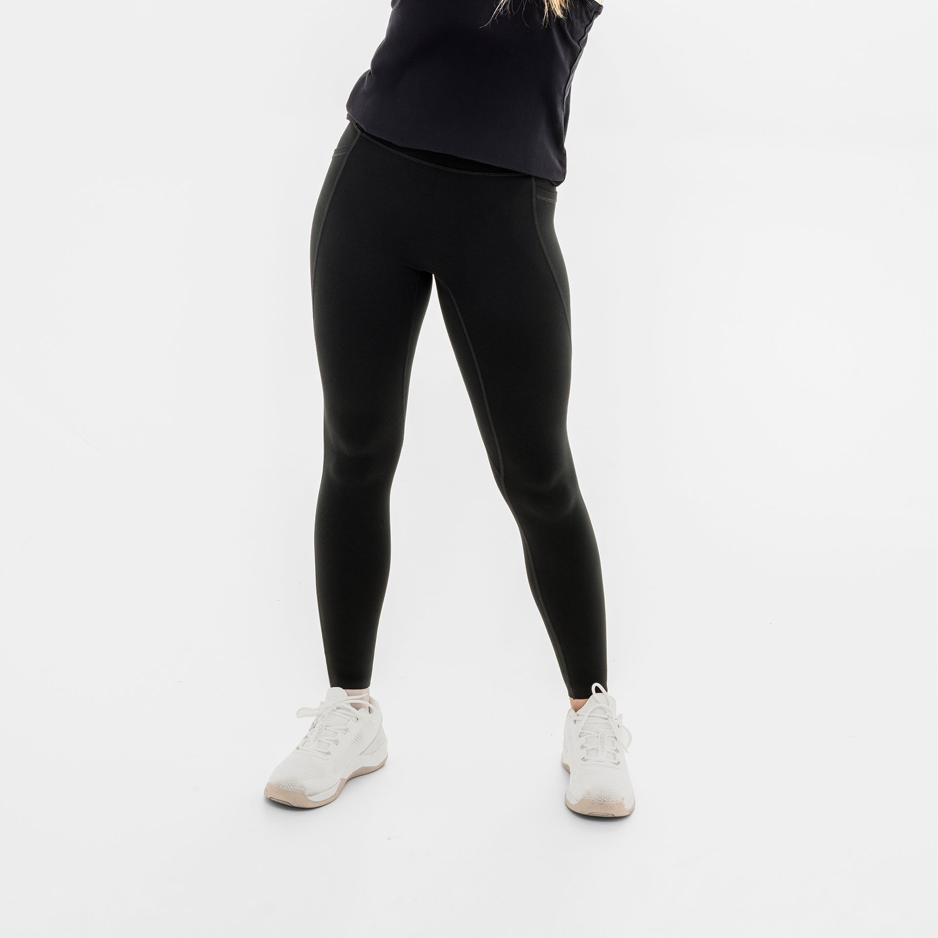 Women's Breakthrough Leggings: Obsidian - View 3