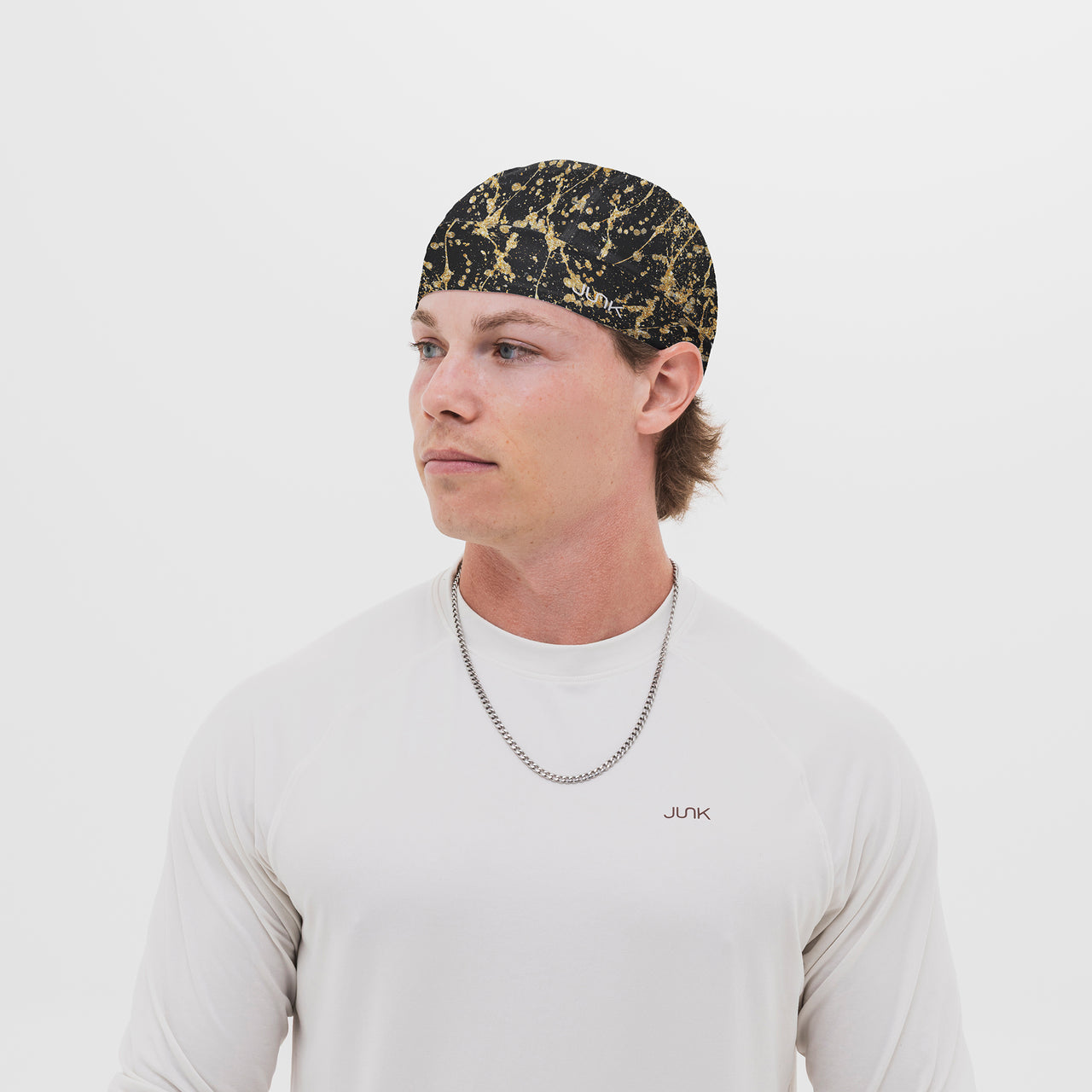 Dripping Gold Skull Cap - View 2