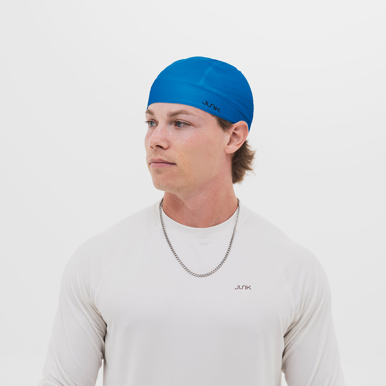 Royal Blue Skull Cap - View 2