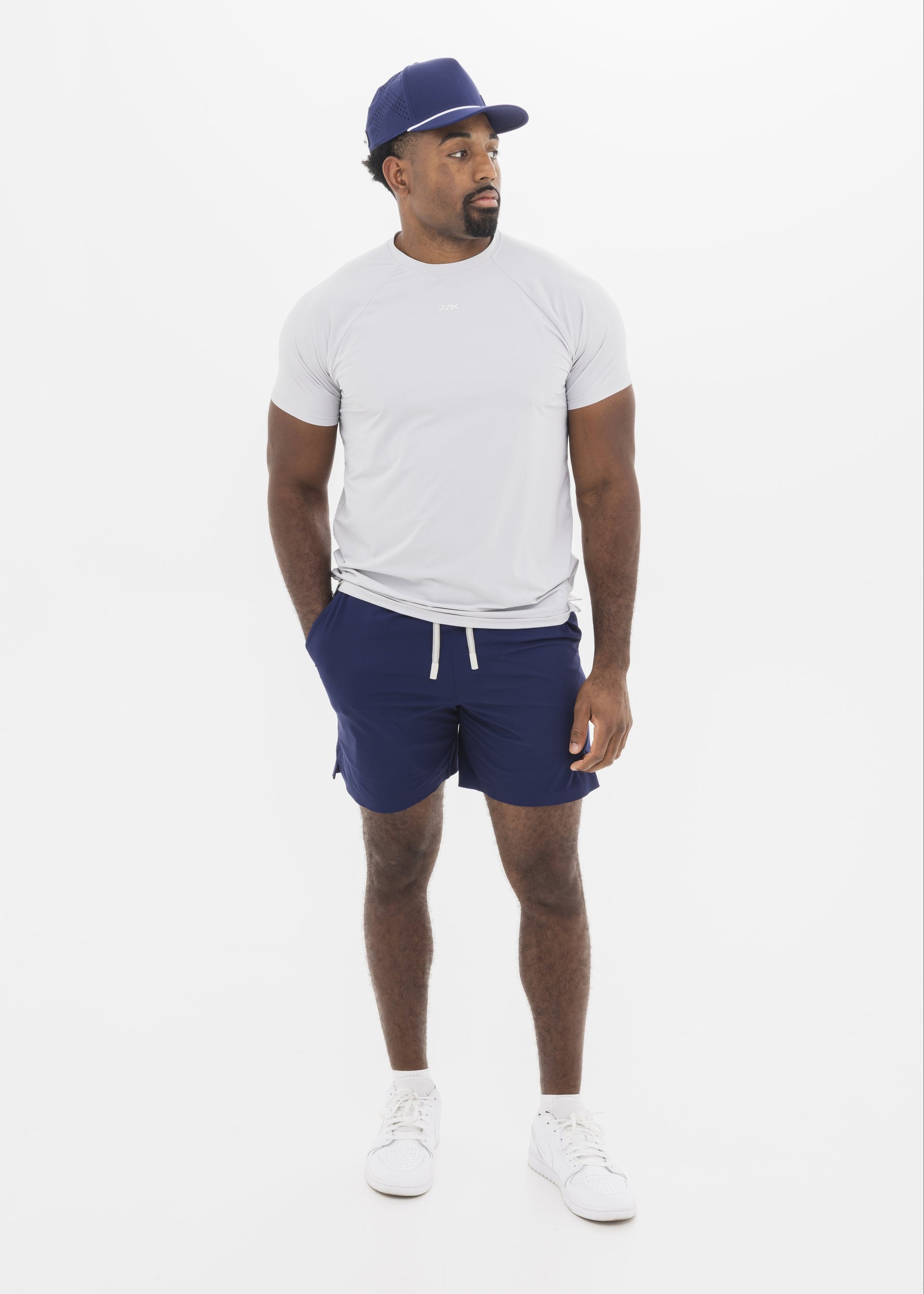 Men's Breakthrough Unlined Short 7": Ocean Cavern - View 2