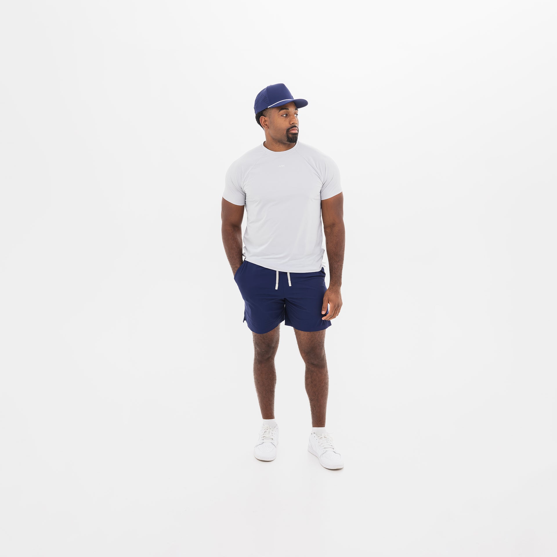 Men's Breakthrough Training Tee: Glacier - View 2