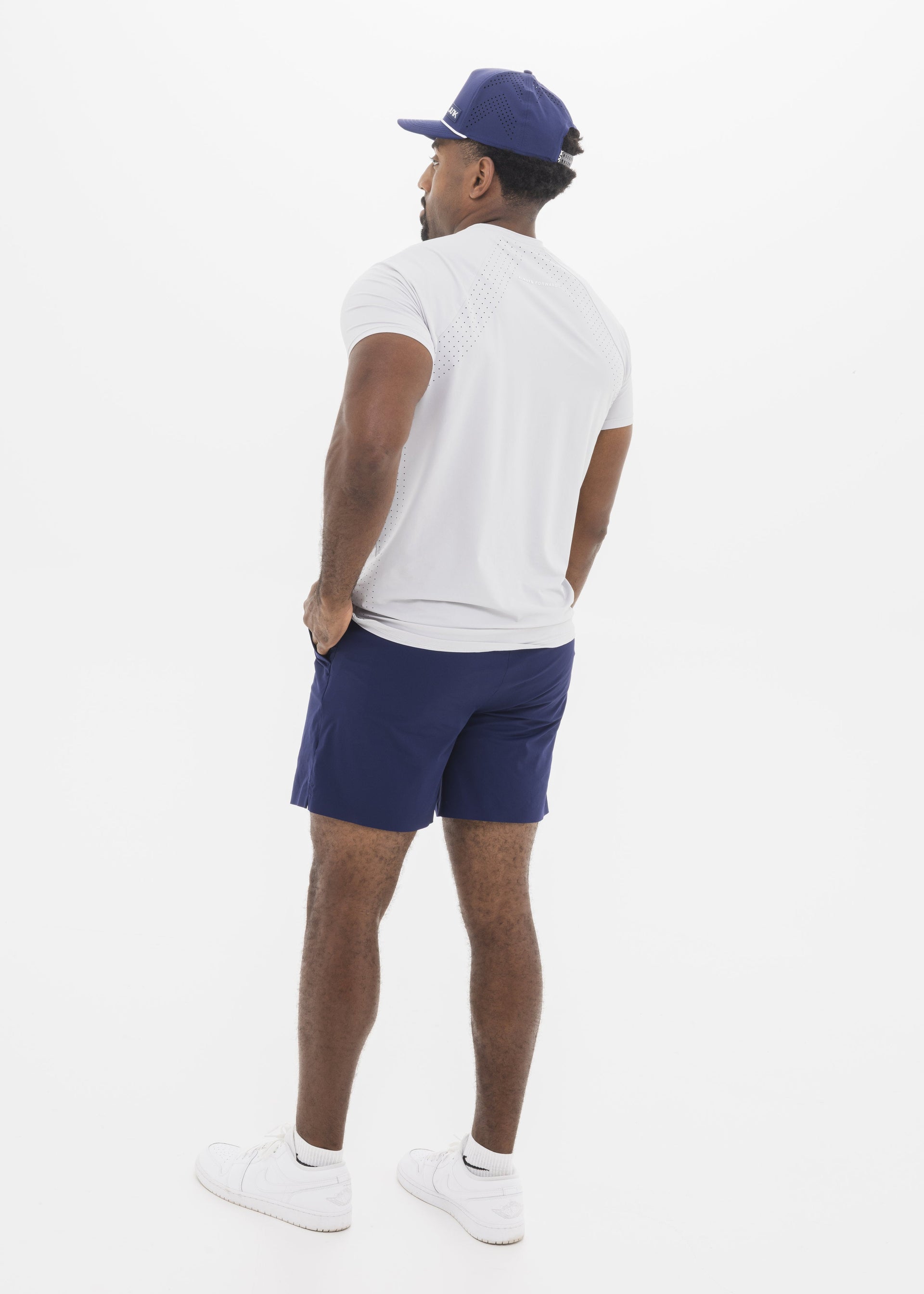 Men's Breakthrough Unlined Short 7": Ocean Cavern - View 3