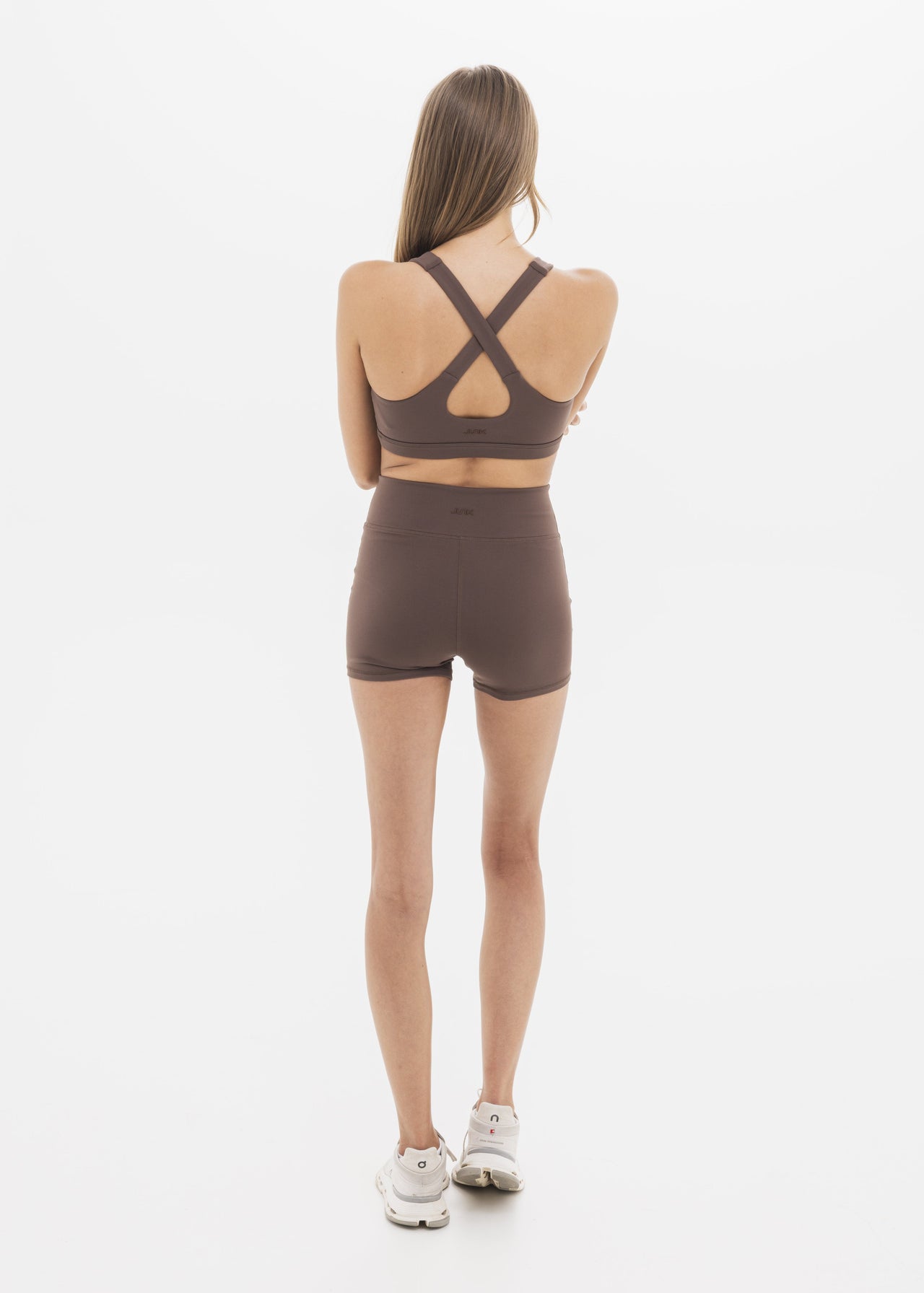 Women's Breakthrough High Rise Short 3": Mocha - View 3