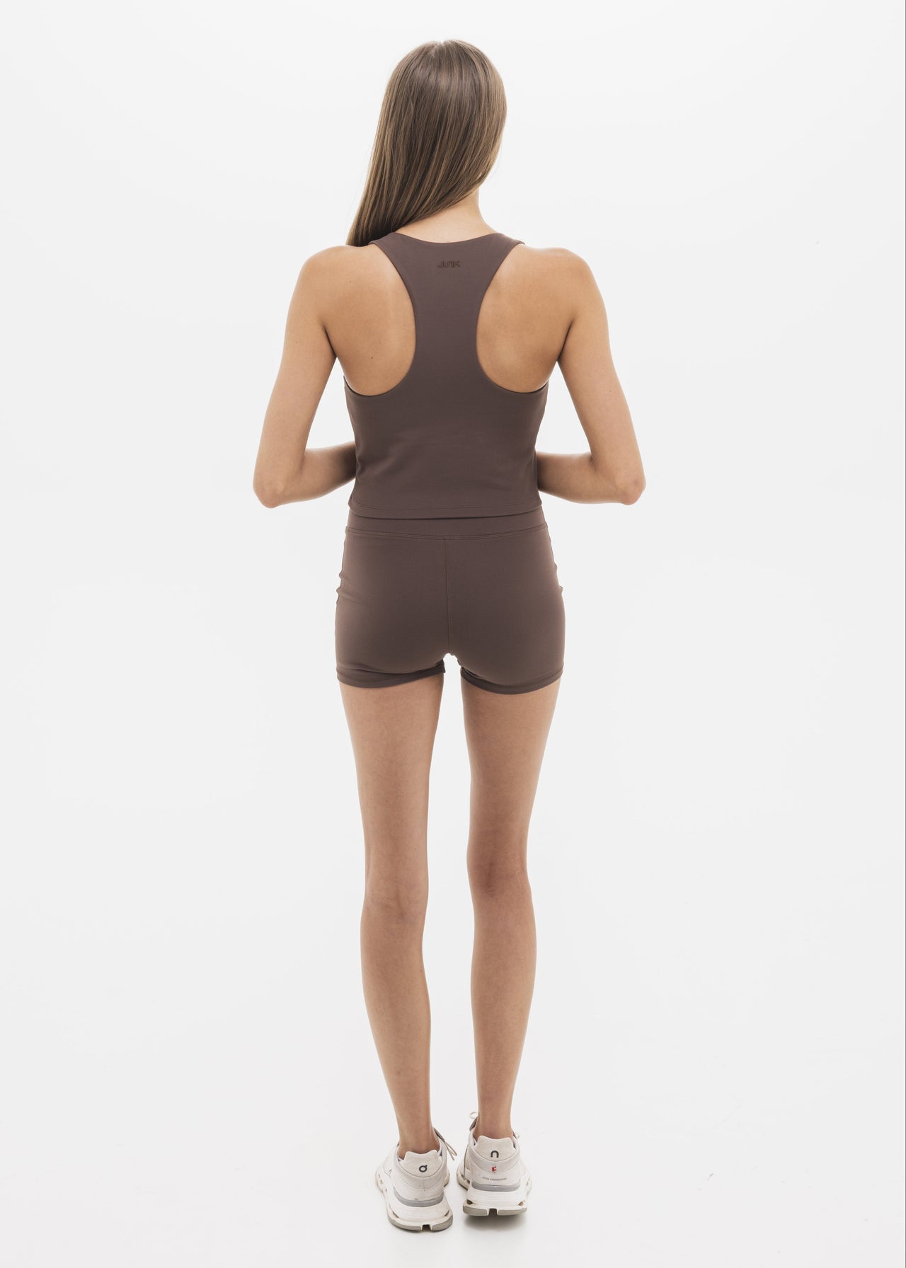 Women's Breakthrough Racerback Bra Tank: Mocha - View 2