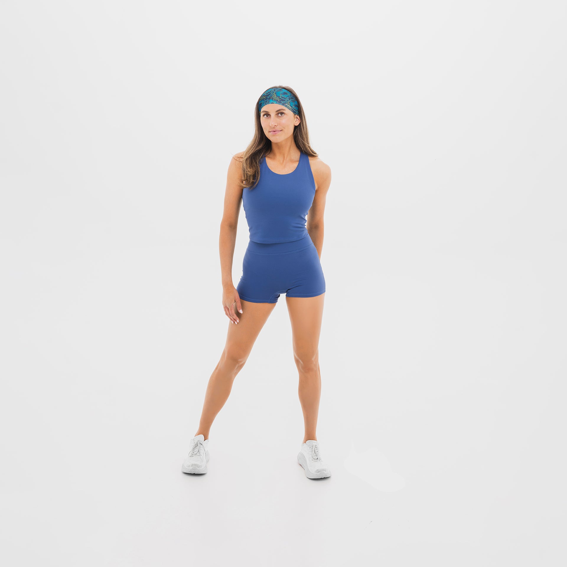 Women's Breakthrough Racerback Bra Tank: Harbor - View 3
