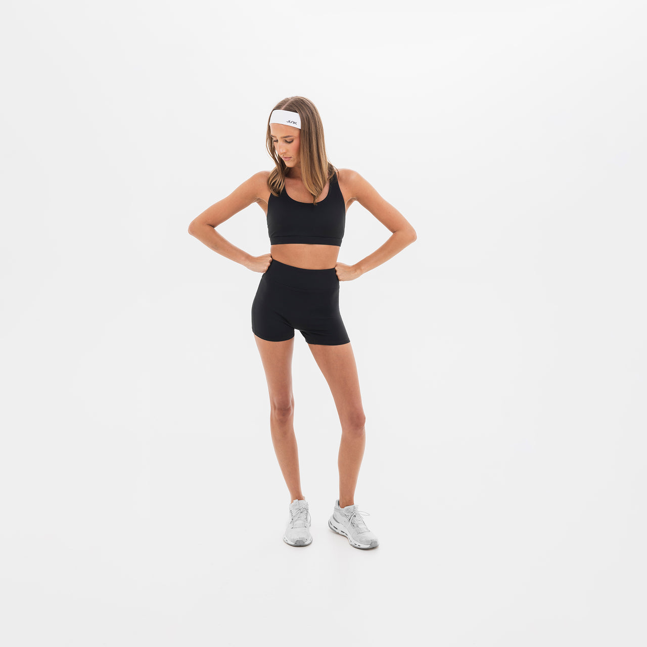 Women's Breakthrough High Rise Short 3": Obsidian - View 2