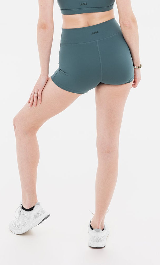 Women's Breakthrough High Rise Short 3": Eucalyptus - View 4